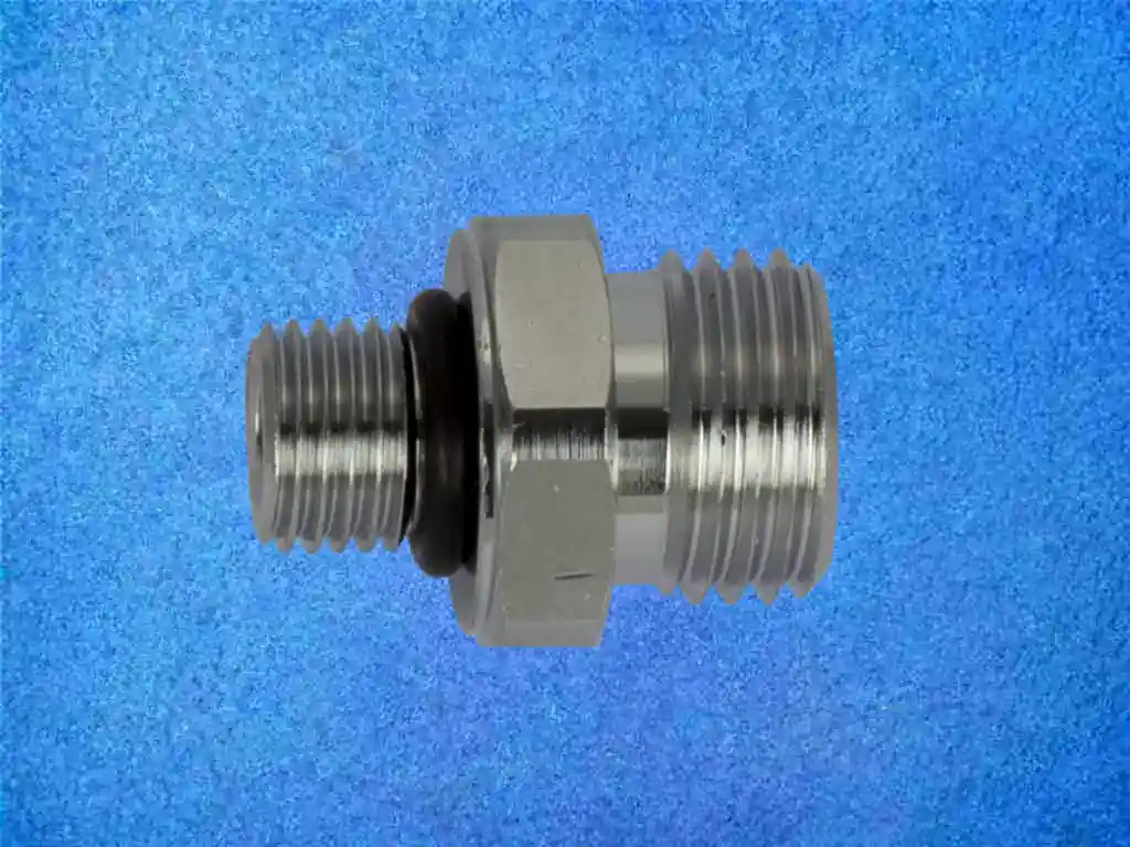 Adapter Nippel 3/8-24 ext 9/16-18 ext
