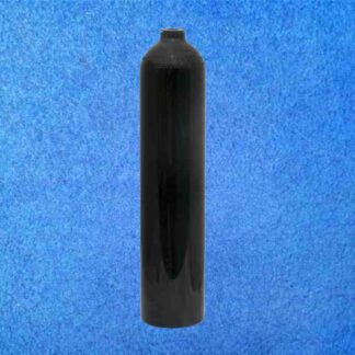 Tauchflasche 3 L Alu Rohling - Schwarz