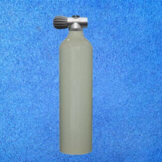 Alu Tauchflasche 3 Liter mit Rebreather-Ventil