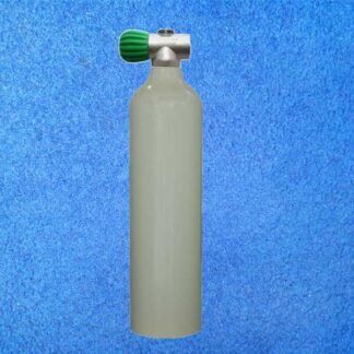 Alu Tauchflasche 3 Liter mit Rebreather-Ventil Nitrox