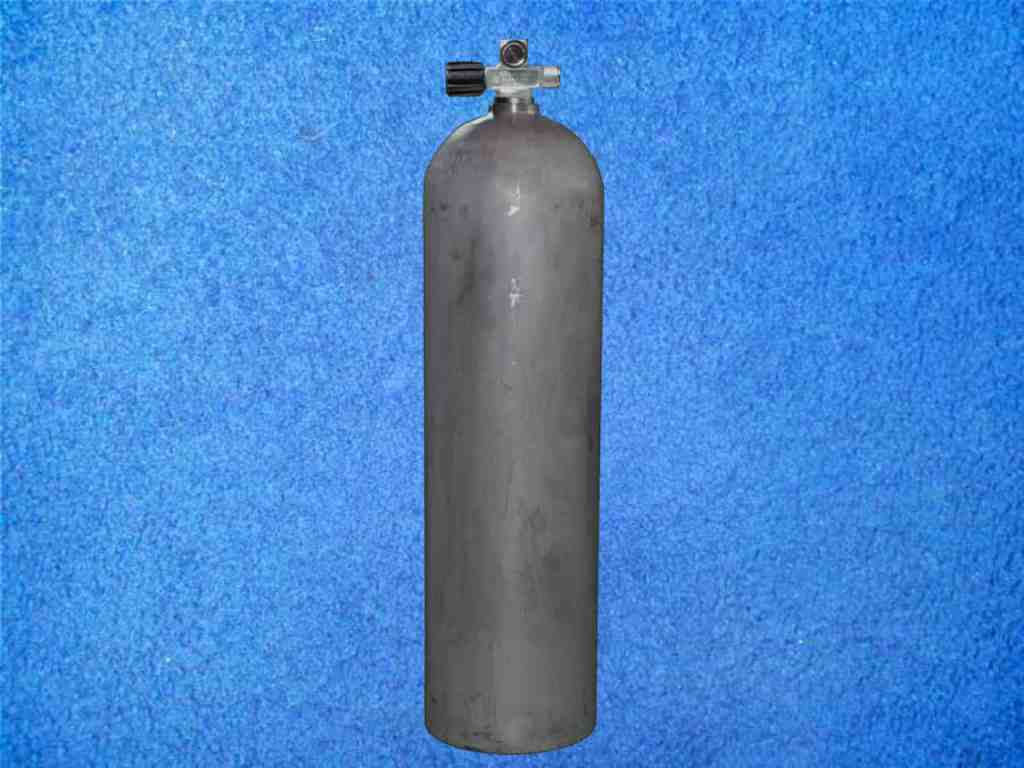 Tauchflasche 80 cuft mit Brückenventil