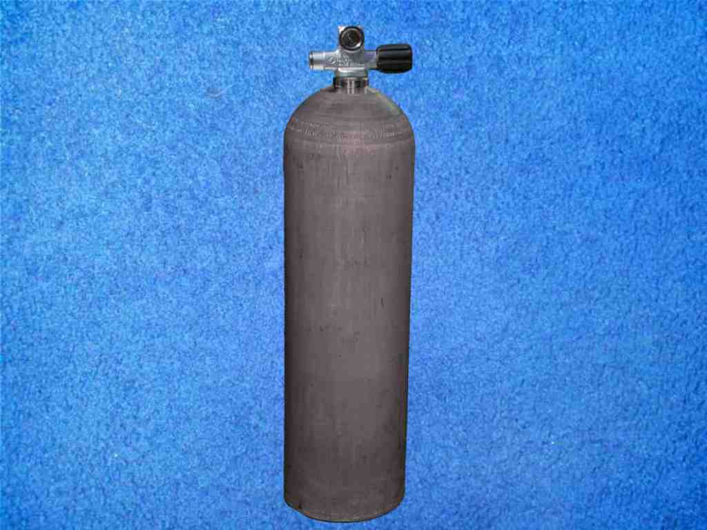 Tauchflasche 80 cuft mit Brückenventil – Bild 2