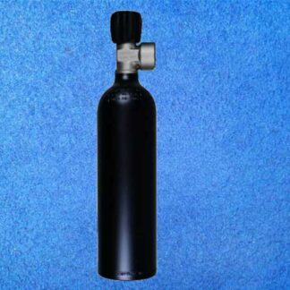 Alu Tauchflasche 0,85 L mit Monoventil DIN