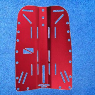 Aluminium Backplate 3mm eloxiert, rot
