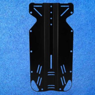 Sidemount Backplate Steel Blade - Schwarz