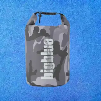 Bigblue 3‑Liter Dry Bag - Camo Grau