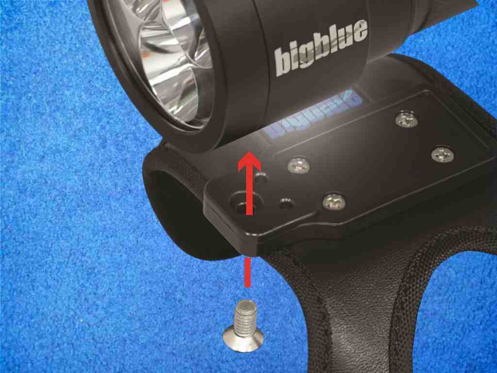Bigblue VTL2900P Tauchlampe - Blau – Bild 2