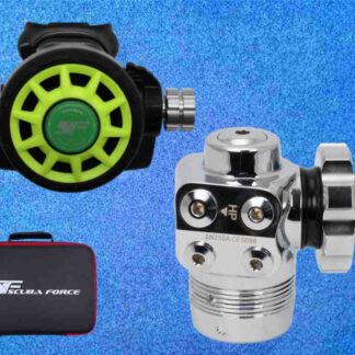Atemregler Scubaforce Black Devil Pro O2 Stage Set
