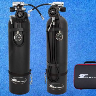 Atemregler Scubaforce Black Devil Sidemount Set