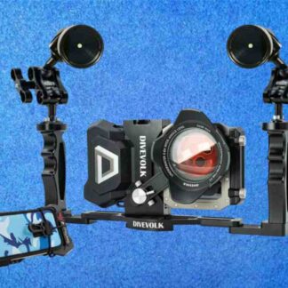 Divevolk Videograph Kit mit Bigblue AL1300XWP Videolampe