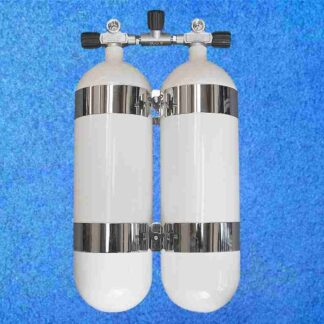 Doppel Tauchflasche 10L 300 Bar