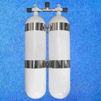 Doppel Tauchflasche D12 300 Bar
