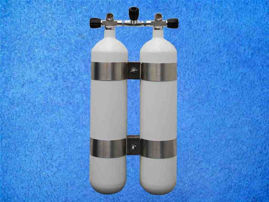 Doppel Tauchflasche D7 232 Bar