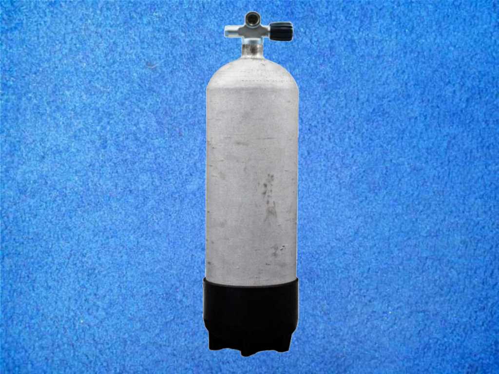 Faber Tauchflasche 12 Ltr mit Brücken-Ventil – Bild 2