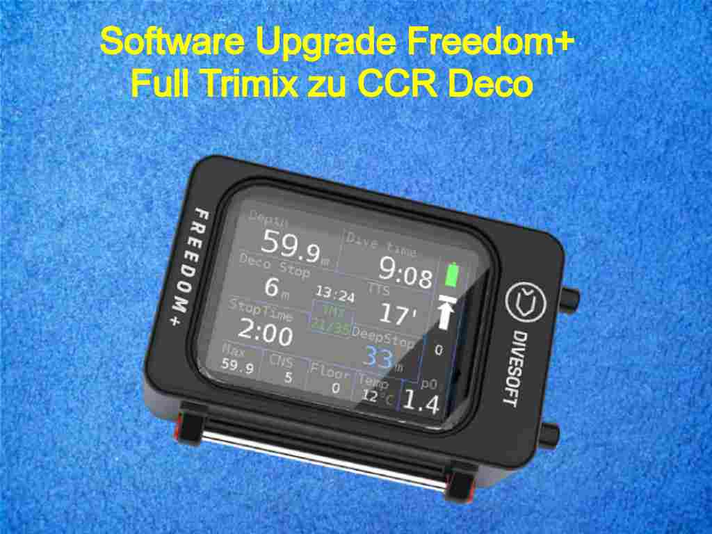 Upgrade Freedom+ Full Trimix zu CCR Deco