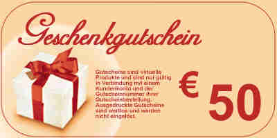 Geschenkgutschein 50