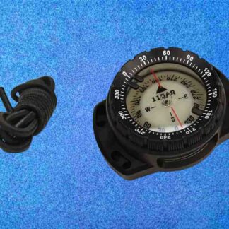 Kompass mit Bungee Mount schwarzem Stellring