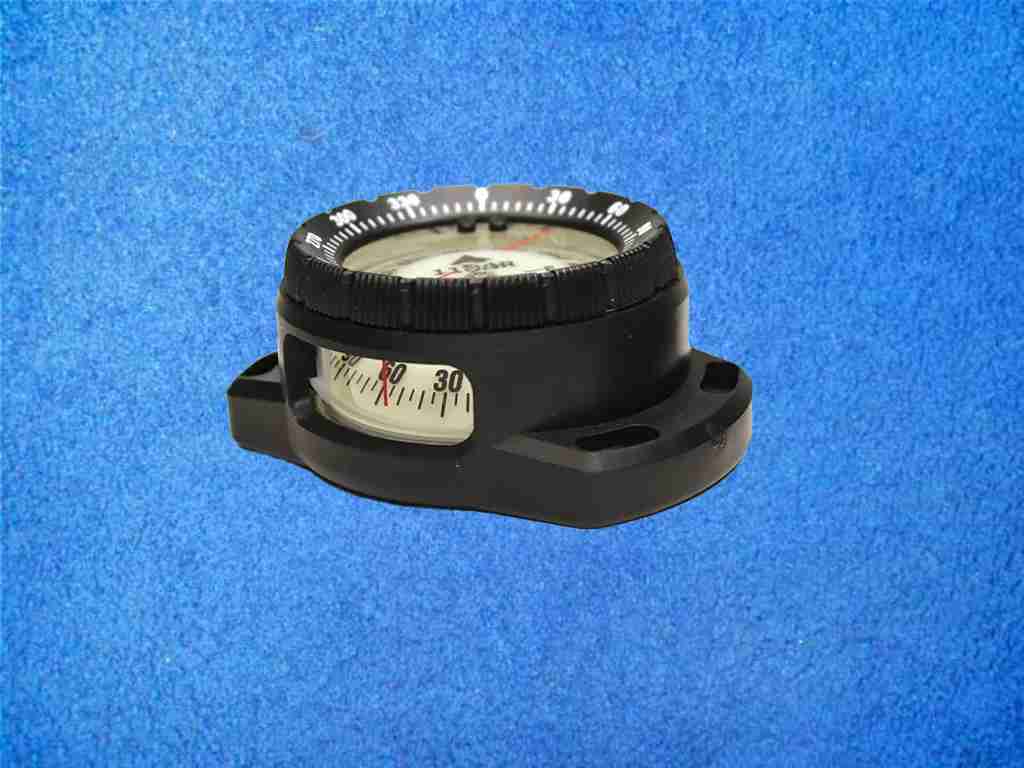 Kompass mit Bungee Mount schwarzem Stellring – Bild 2