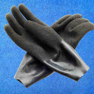 Handschuhe mit konischer Latex Manschette Grösse: XL
