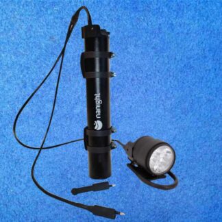 Nanight Tauchlampe mit Tech2-Kopf und G2 Dual-Akku
