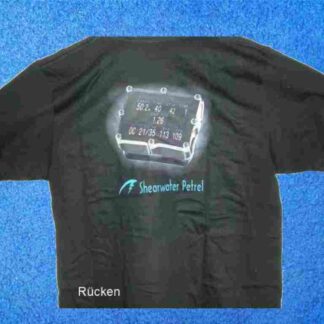 Shearwater T-Shirt, Schwarz, Petrel