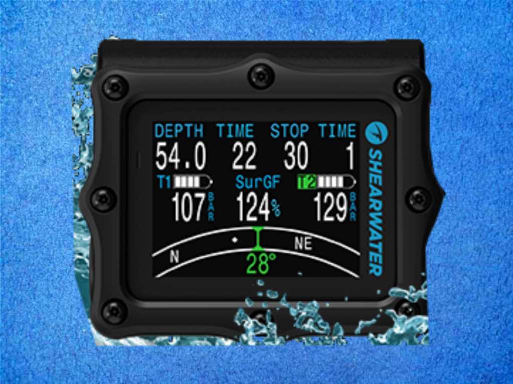Shearwater Perdix 2 Ti Tauchcomputer - Black – Bild 2