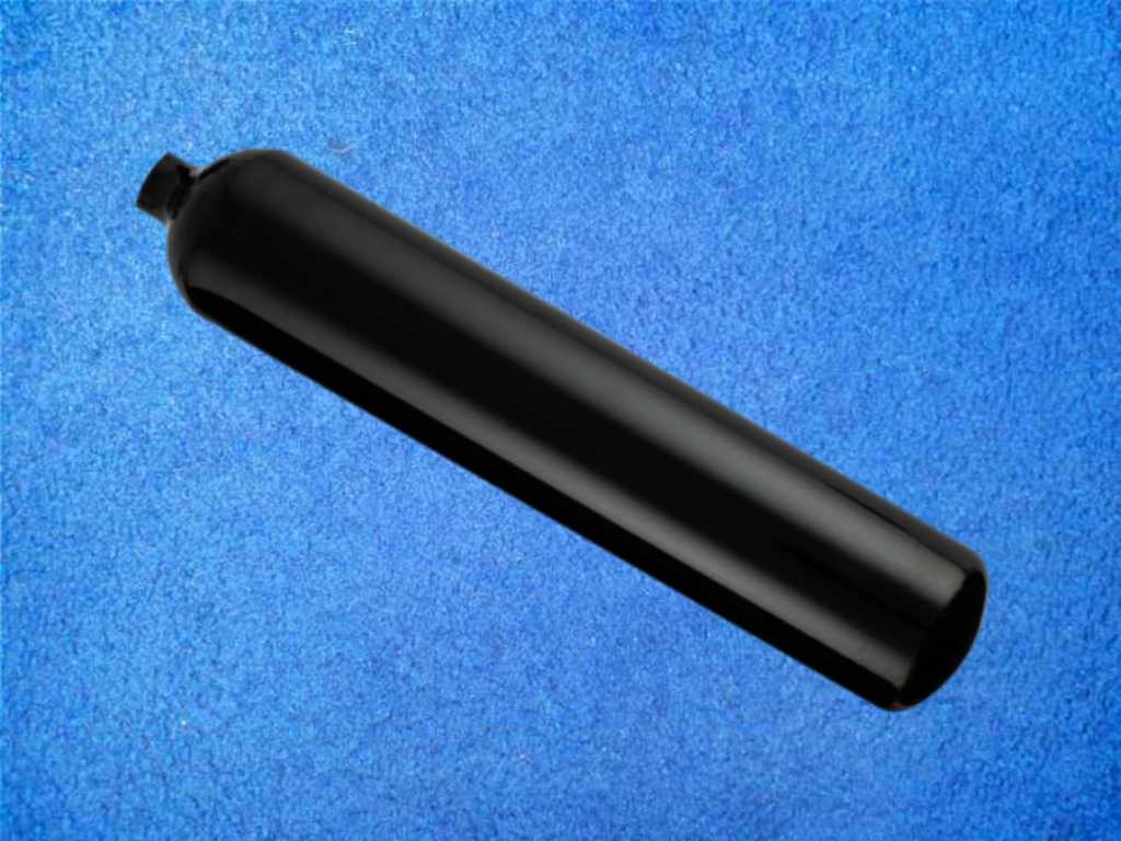 Tauchflasche 3 Ltr - Schwarz