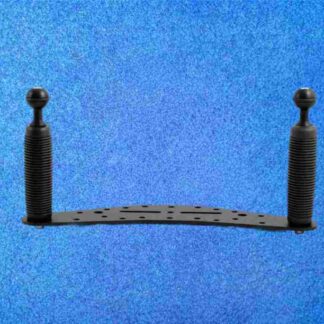 Carbonarm Schiene 32 cm mit zwei Griffe