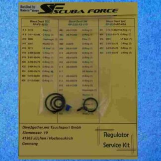 Scubaforce Service Kit 2. Stufe