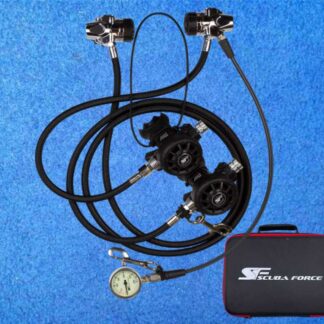 Atemregler Scubaforce Black Devil Twin TEC Set I