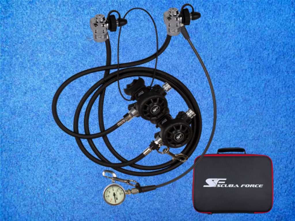 Atemregler Black Devil Twin TEC Set - III