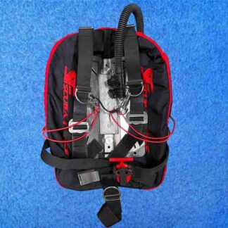 Sidemount Jacket Set Rot - Toddy Style