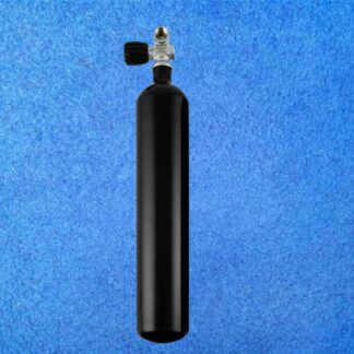 Tauchflasche 3 Liter mit Mono-Ventil links
