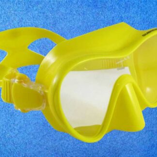 Tauchmaske TDS Fun Frameless - Gelb