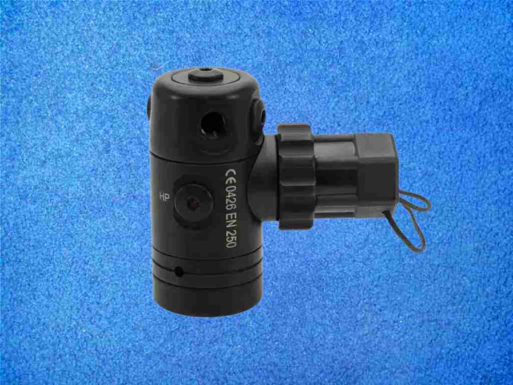 Tauchflasche 80cuft weiss mit TDS Gull z Tek Atemregler – Bild 2