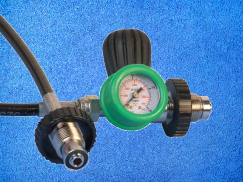 Überströmschlauch mit Manometer – Bild 2